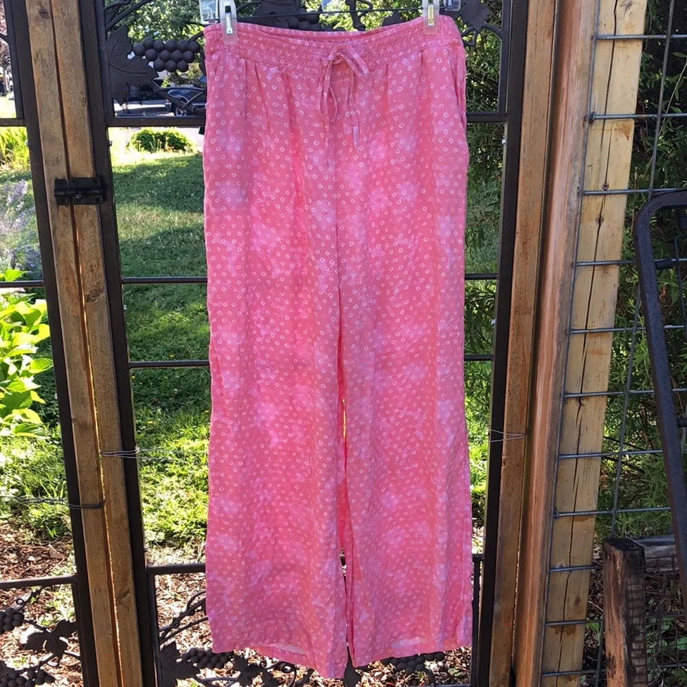 Style & Co pink viscose lounge pants size M
